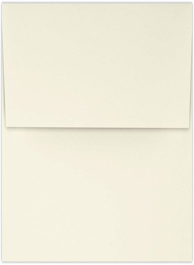 لوكس بيبر مغلفات دعوات LUXPaper A4 | 4 1/4 بوصة × 6 1/4 بوصة | لون طبيعي | وزن 70 رطل | 50 مغلفًا - Image 1